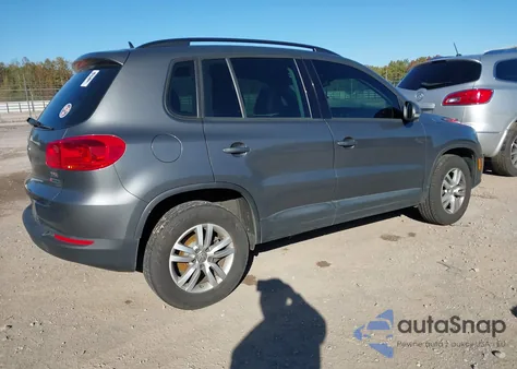 2016 Volkswagen Tiguan S из США, поврежденный, VIN WVGBV7AX4GW028594